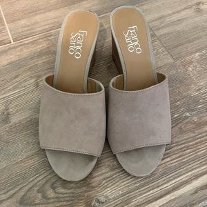 franco sarto wedge sandals